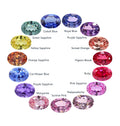 Goldleaf Oval Cut Lab Grown Gemstone Fancy Color