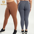 Custom Logo Plus Size Yoga Seamless Leggings Girls Spandex Nylon Athletic Fitness Sports Soft  Workout Womens Yoga Leggings