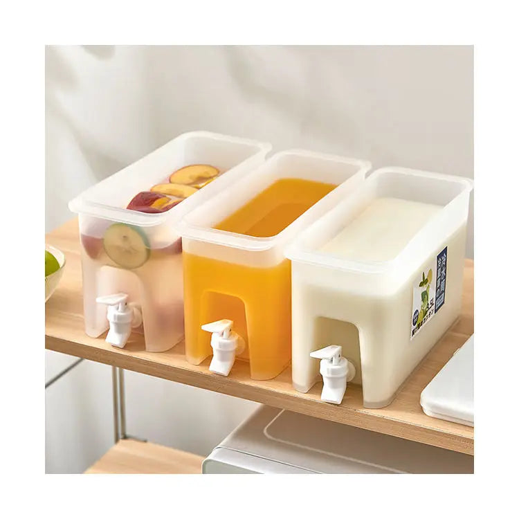 Epsilon Refrigerator To Cool Kettle With Faucet Large Capacity Lemon Fruit Teapot Juice Drink Water Jug Dispenser Water Pitcher