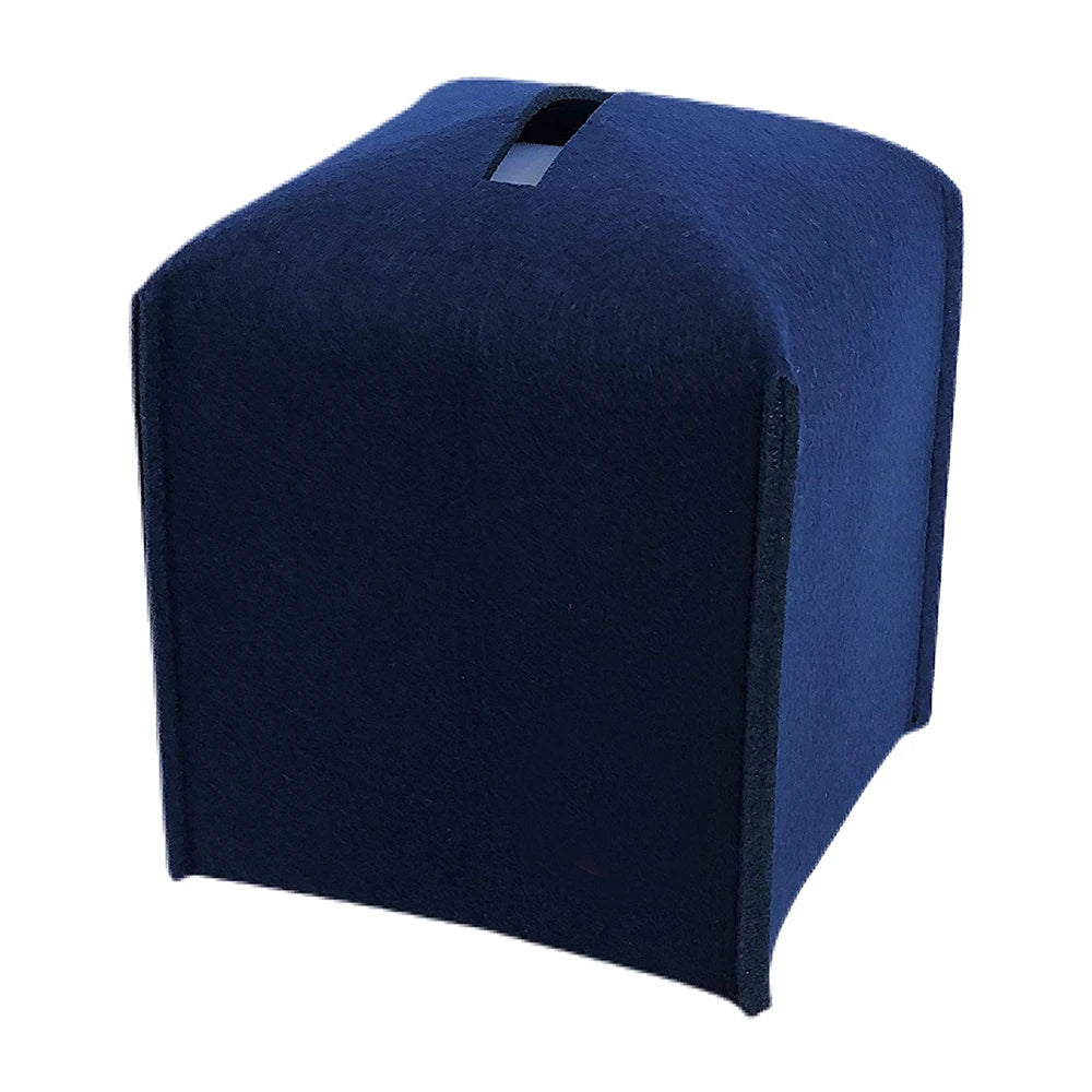 Supermarket Customized Logo  Felt  Paper Tissue Boxes Cover Holder