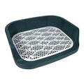 Indoor Dog Potty Tray With Protection Wall Every Side for No Leak Dog Toilet