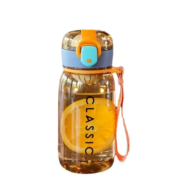 Hot High-value Plastic Water Cup Japanese Accompanying Cup Plastic Tea Leaking Simple Hand Cup