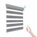 Ming Chen Tuya Wifi Alexa Zigbee Double zebra Window Roller Shades Blinds Electric Motorized Roller Blinds for Window
