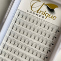 Wholesale 3D 4D 5D 6D 7D 8D 9D 10D Premade Volume Fans Sharp Pointy Base 0.05 0.07mm Short Stem Korean PBT Fan Lash Extensions