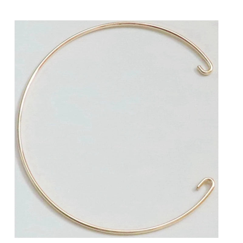 Bangle Bracelet Bases Adjustable to Your Connector Gold Plated Bracelet Bases FilledBangle Gift Bracelet Jewelry Floating