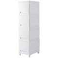 PP Household Storage Drawers Plastic Cabinet for Clothes Organizer Housekeeping