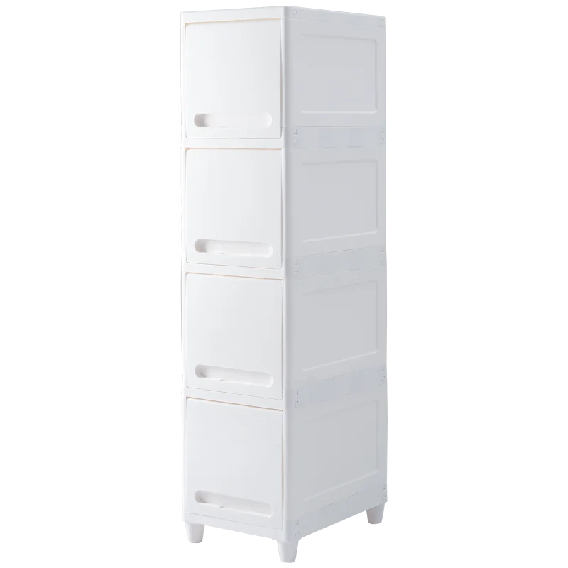 PP Household Storage Drawers Plastic Cabinet for Clothes Organizer Housekeeping