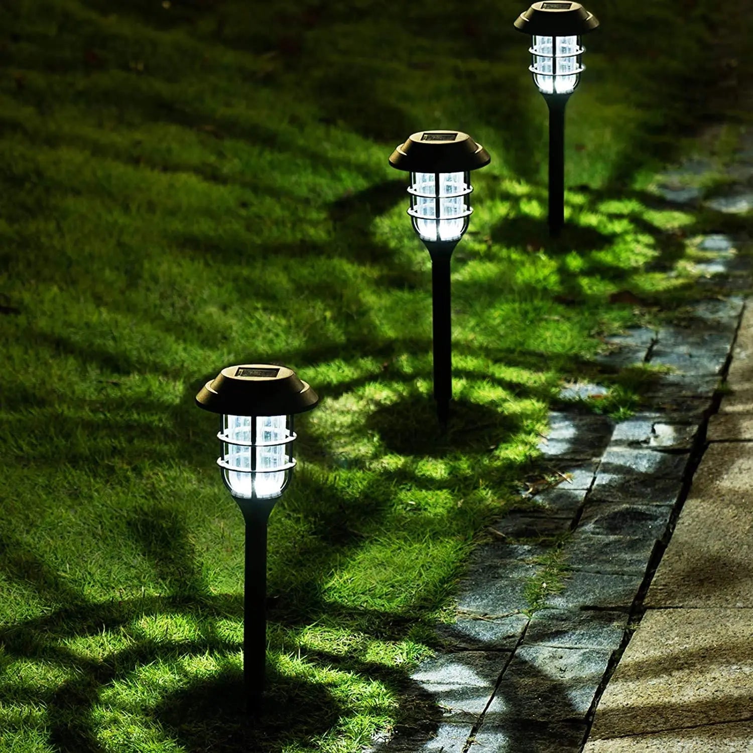 Solar Outdoor Waterproof Villa Landscape Ground Light Solar Outdoor Decorative Garden Light Waterproof LED Solar Lawn Light