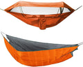 Woqi  Rain Fly Tarp with Hammocks   Waterproof Lightweight Nylon Portable Hammock with Mosquito Net Single Person