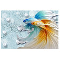 Ever Moment Diamond Painting Fish Wall Art 5D Resin Drills Handmade Gift DIY Kits Brilliant Rhinestones Modern Pictures 4Y537