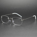SH297 China Manufacture Rimless Optical Eyeglasses Frames Women Stock Titanium Glasses Eyewear