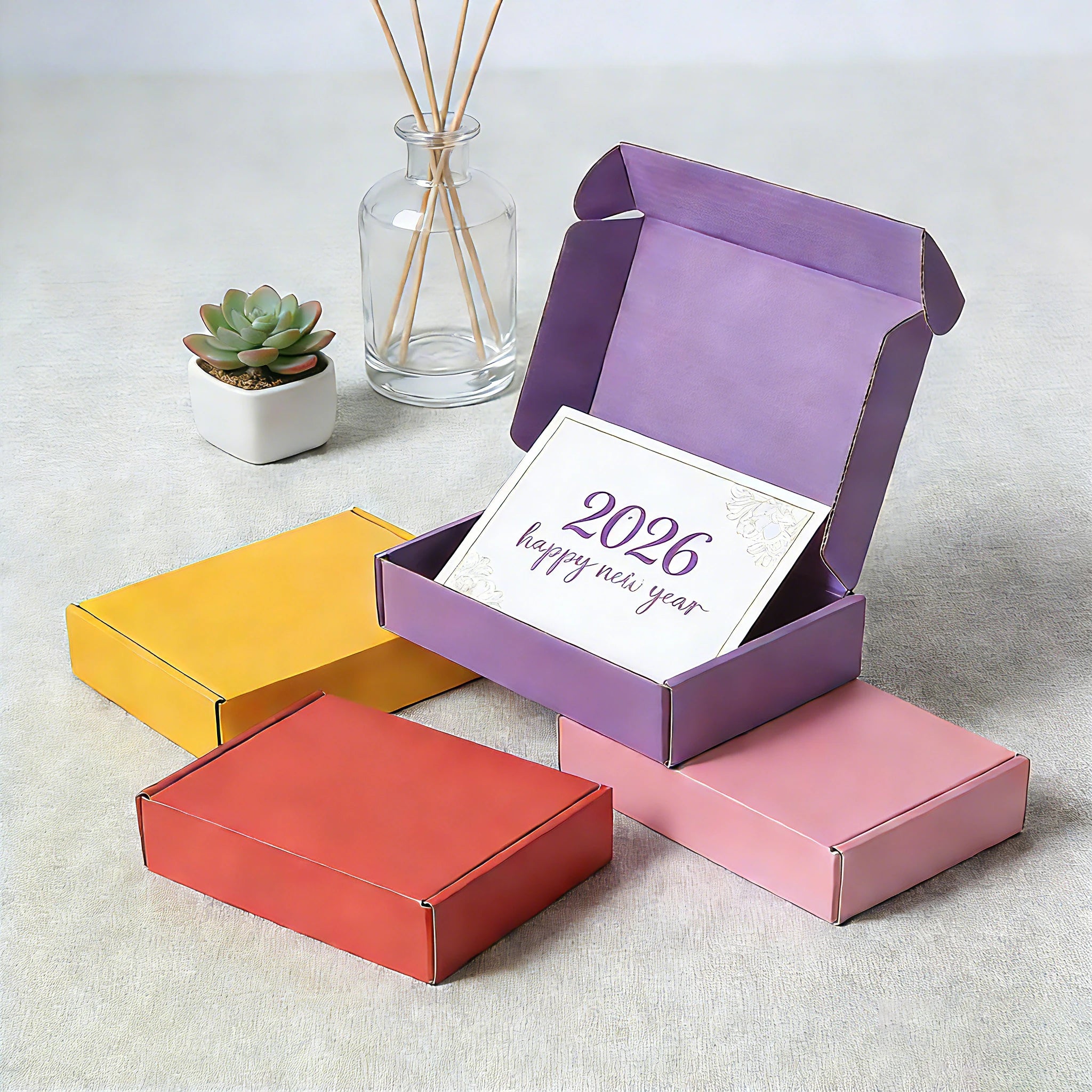 Corrugated Cardboard Box Custom Logo Packaging Carton Mailer Letter Box Paper Shipping Packaging Boxes