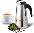 Stainless Steel Moka Pot Stovetop Espresso Percolator Coffee Pots Electric Italian Turkish Portable Camping Moka Pots