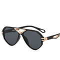 2023 Fashion Men's and Women's Sunglasses Oval Frame UV400 Shading Glasses Outdoor Sports Riding Sunglasses Can Be Customized