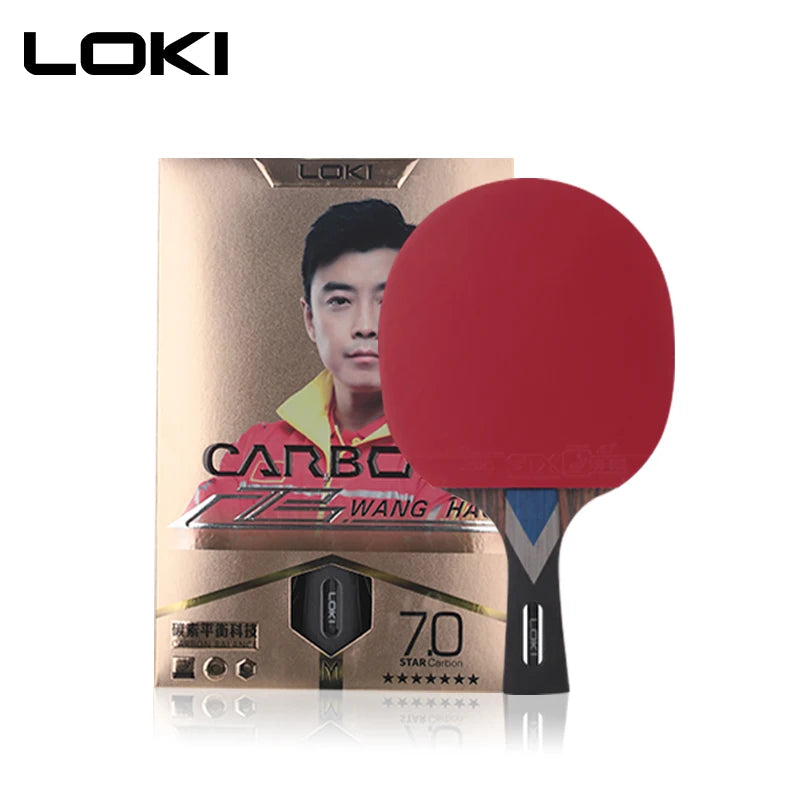 LOKI Best New 7 Stars Wholesales Professional Table Tennis Racket Table Tenins Bat
