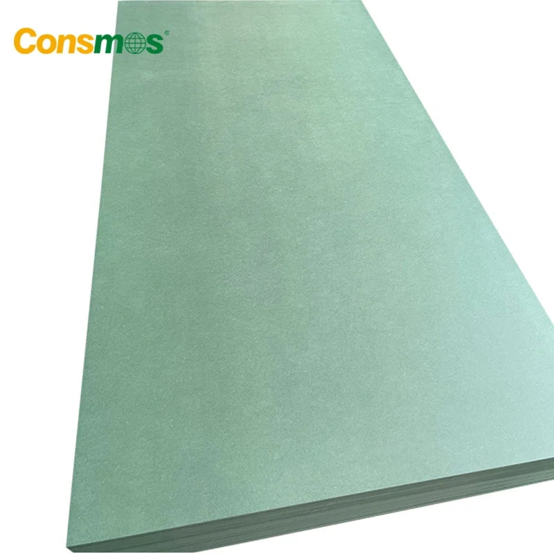 Raw MDF Green Colour Moisture Proof Water Resistant Green Core E2 E1 MDF Sheet