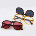 2021 Fashion McQregor Pilot Style Double Layer Sunglasses Flip up Clamshell Brand Design Sun Glasses Oculos De Sol 1501