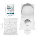 New Design Arrived Travel Pack 10 Sheet Flush-able Paper Disposable Toilet  Cover Seat  Paper for Travel
