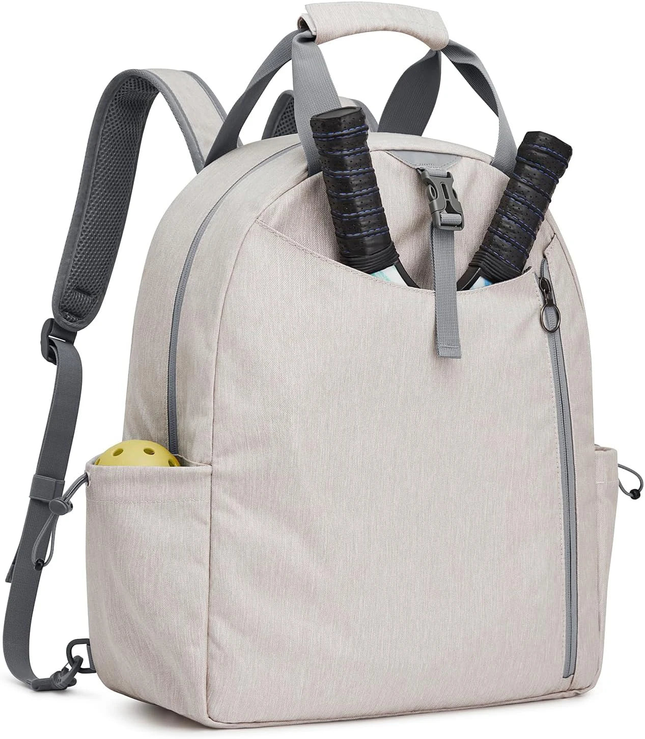 Casual Sports Gym Tote Bag Lightweight Pickleball Tour Bag Holds 2 Paddles Padel Bag for Pickleball