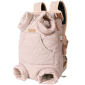 Cozy Pet Luxury Dog Carrier Backpack Portable Mesh Zipper Adjustable Classic Available Large Small Sizes for Winter Travel