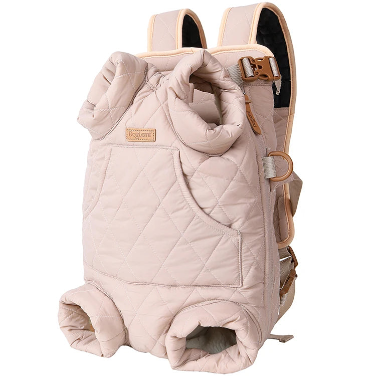 Cozy Pet Luxury Dog Carrier Backpack Portable Mesh Zipper Adjustable Classic Available Large Small Sizes for Winter Travel