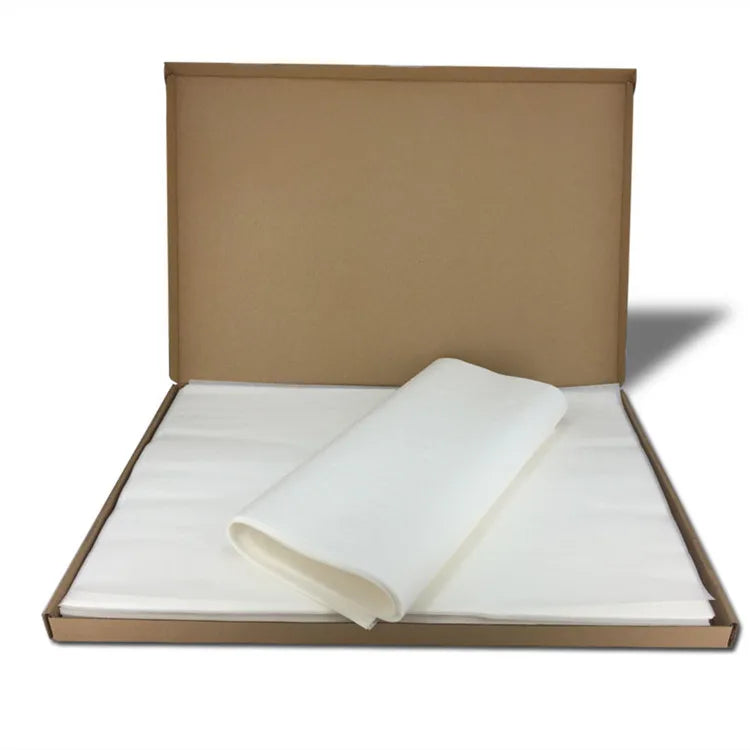 600x400mm Double-Sided 16x24in Greaseproof Silicone Parchment Paper 40gsm Multi-Use Oven Food Industrial Applications Cookie