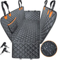 Dog Carriers Waterproof Back Pet Dog Seat Cover Mats Hammock Protector with Safety Belt
