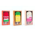 Custom Funny Watermelon Pineapple Icepop Socks Gift Box Women Unisex Novelty Ice Pop Socks Set with Custom Package