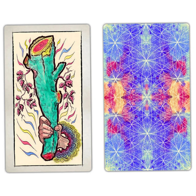 Wholesale Custom Art Paper Poker Cards Colorful Oracle Deck with Logo Printed Tarot Cards for Game Play