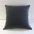 30% off Extremely Soft 65x65 cm 100% Cotton Jersey Fleece Charcoal Color European Pillowcase Sofa Bed Cushion