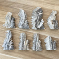 Natural Carving Crafts Clear Quartz Cluster Crystal Squirrel