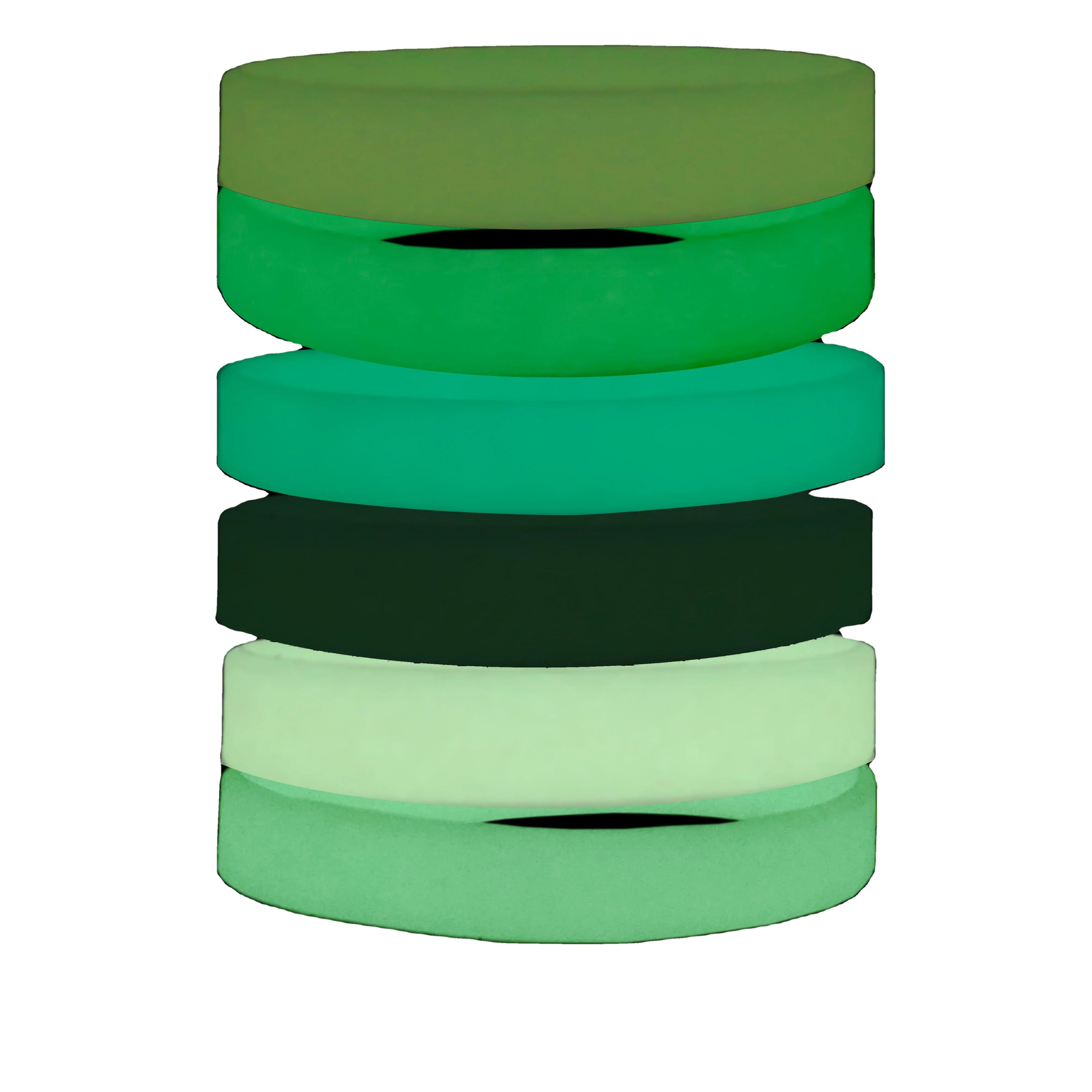 Custom 12 PCS Adult Silicone Wristbands Glow Silicone Bracelet  Custom Party Accessories Wrist Band