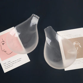 Waterproof Seamless Push-Up Strapless Backless Lifting Full Cup Silicone Adhesive Transparent Sexy Invisible Nipple Bra