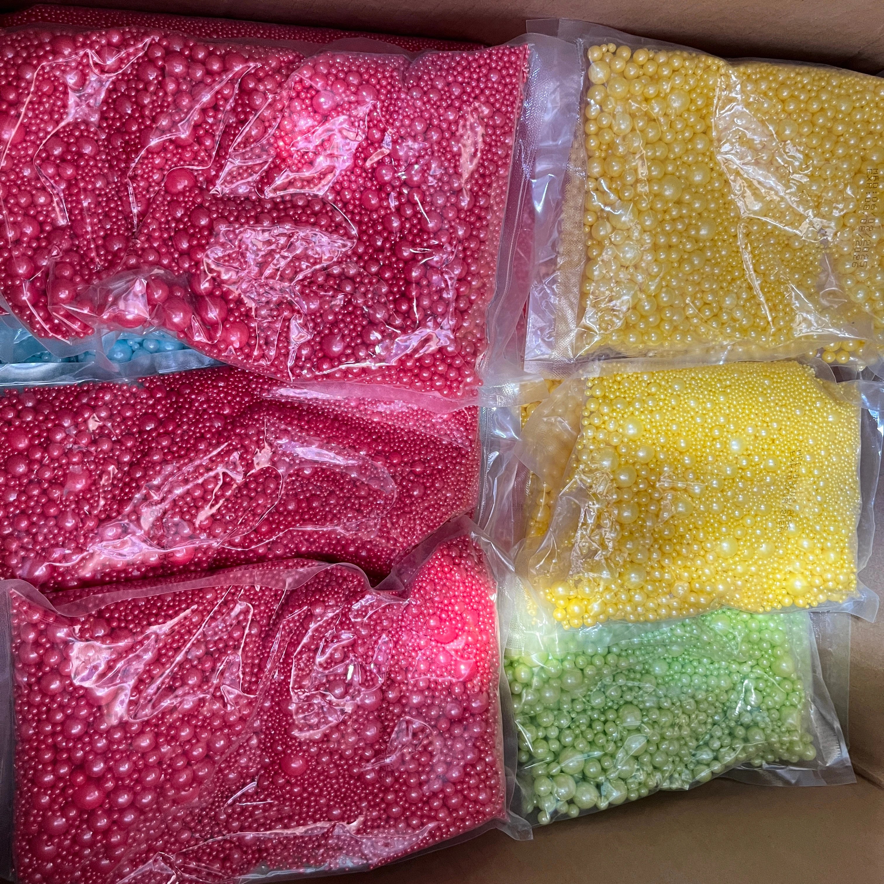 Hot-selling 1Kilo Pack Sugar Sprinkles Red Blue Yellow Purple Sugar Ball Bakery Decoration Ingredients Birthday Cake Decoration