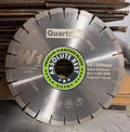 350mm Italdiamant Quartzite Blade With 15mm Segment Height Bridge Saw Dia 14in 16in 18in Diamond Saw Blade for Quartzite Cutting