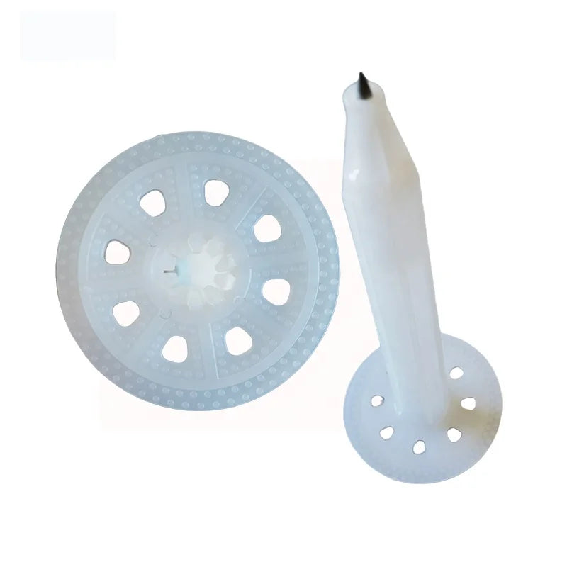 HDPE Plastic Insulation Fastener for Concrete Cupped Head Common Nail with Smooth Shank Easy Nail Insulation