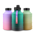 64oz Large Capacity Patent Stainless Steel Sport Water Bottle Single Wall Eco-Friendly Camping Gym Fitness