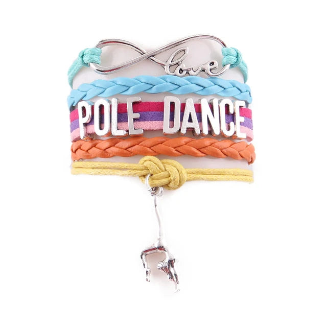 Pole Dance Dancing Music Treble Clef Guitar Songster Singer George Strait Band Mom Hip Hop Singing Violinist Musician Bracelets