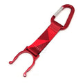 Factory Direct Sale Eco-Friendly Polyester Fashionable Bottle Holder Lanyard Carabiner Custom Short Portable Soft EU Standard