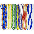 2023 Graduation Party Gift Double Braided Honor Leis Necklace College Graduation Ribbon Leis for Women and Men
