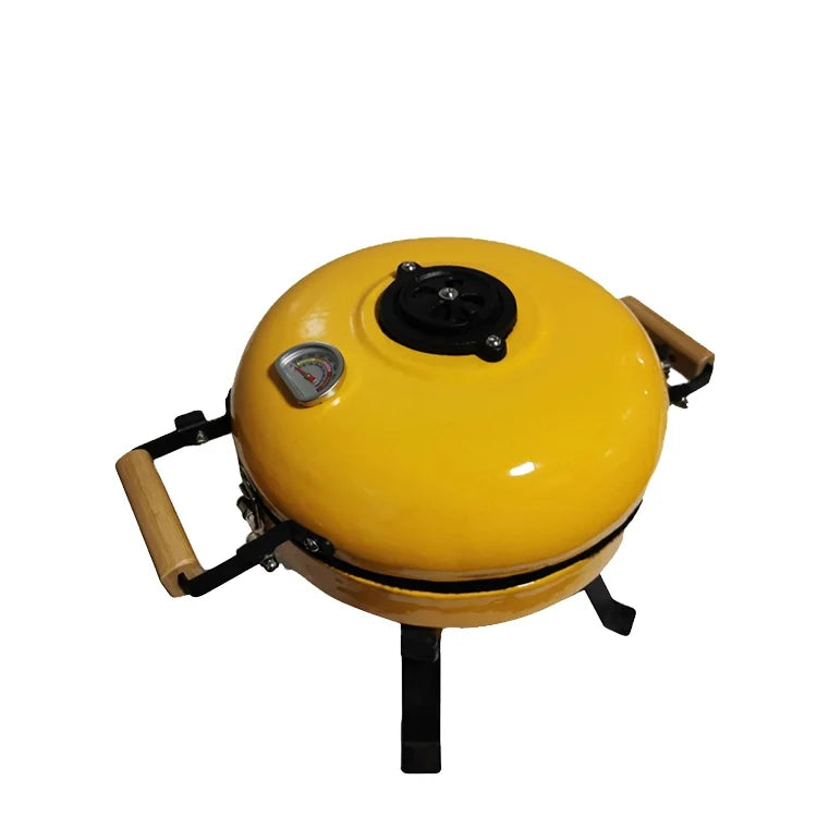 Charcoal Chicken Rotisserie Cramique Meuble Minimo Fan Chip Deflector Half Moon Ceramic Bowl Corderiet Coolblue Bbg Kamado Grill
