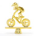 Newest Bicycle Pushbike Balance Bike Statue Figurines Action Figure Trophy Parts Toppers for Sports GZ77