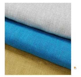 Hot Selling Stock Pure Linen Cheap Customized Color 100% Pure Linen High Quality Customized Pure Dyed Flat