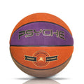 Size 7 Indoor Basketball Custom Logo Suede Cow Leather with Sponge Carcass