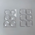 Transparent Silicone Wall Protectors Rubber Door Stopper Self Adhesive Door Bumpers