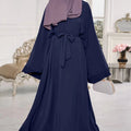 Women's Traditional Muslim Dress with Accessories for Autumn and Spring Seasons Dubai style prayer dress  Muslim prayer dress