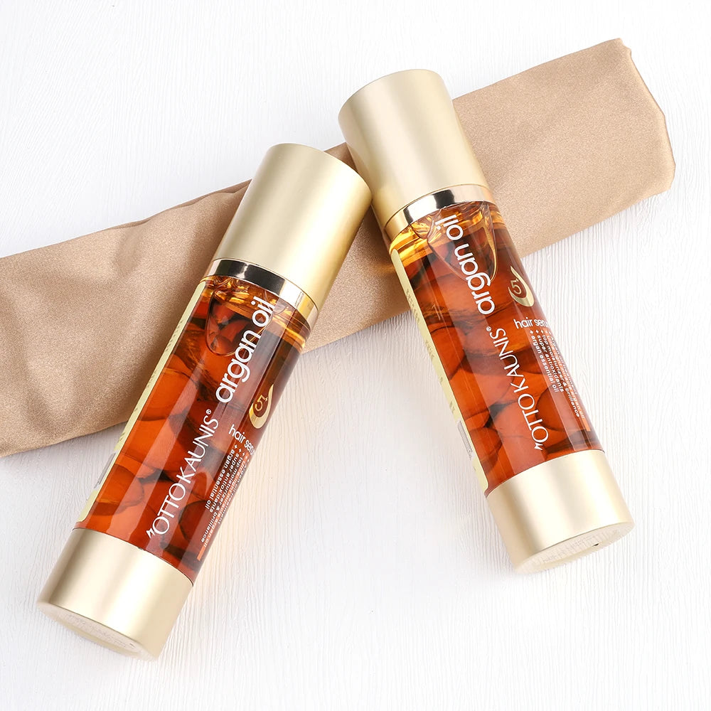 Private Label ODM Argan Oil Hair Care Best Shiny Organic Smoothing Hair Serum