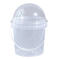 Wholesale Custom Food Grade Round Plastic Ice Bucket With Handle and Lids
