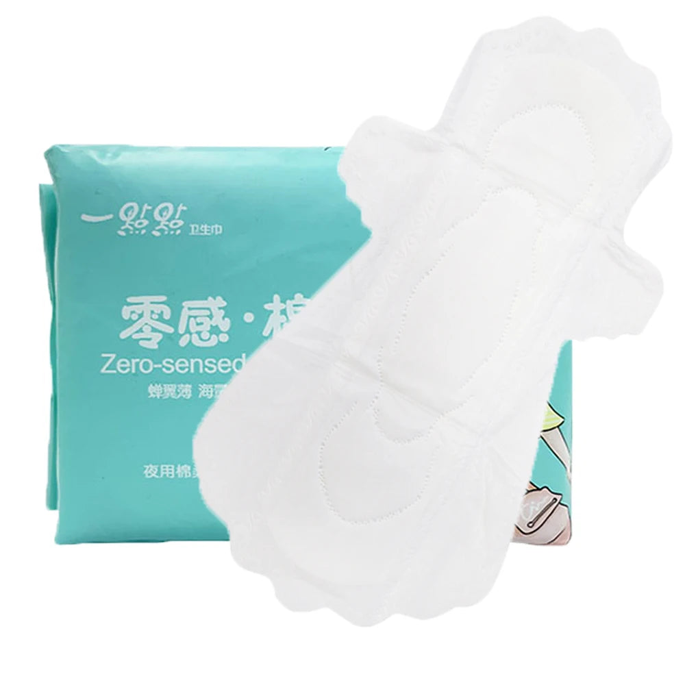Custom Maxi Woman Pad Sanitary Napkin Cottony Breathable PE Film Back Sheet for Women