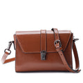 New Oil Wax Cowhide Clamshell Cheap Genuine Leather Women Latest  Hand Bags